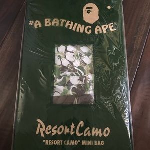 Bape mini pill backpack Hawaiin Camo